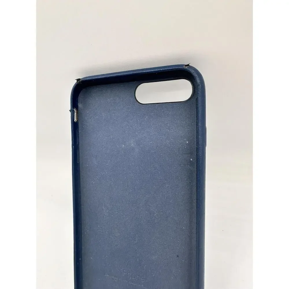 Apple iPhone 7-8 Plus, Navy Blue, Shock Proof Silicon Case Retro 33-09